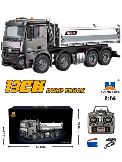 Радиоуправляемый самосвал 8х8 HUINA 13CH 1:14 - HN1536PRO