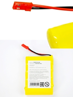 Аккумулятор Ni-Cd 400mAh, 6V, JST для Huina 1520, 1530, 1540, 1586, HNB15234-86