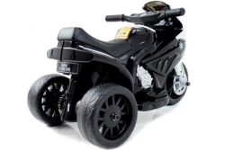 Детский электромотоцикл BMW S1000RR Black (трицикл, 6V) - JT5188