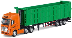 Металлический грузовик самосвал HUI NA TOYS масштаб 1:50 - HN1731-GREEN