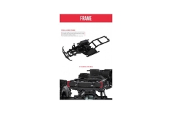 Радиоуправляемая модель для сборки краулер Gmade 1/10 GS02 BOM TC Kit - GM57000