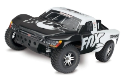 Радиоуправляемый шорт-корс трак TRAXXAS Slash 4x4 VXL 1:10 TSM - TRA68086-4-FOX (белая)