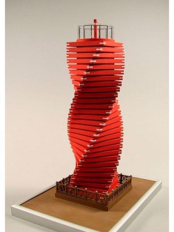 Сборная картонная модель Shipyard маяк Wando Hang Lighthouse (№68), 1/87 - MK033