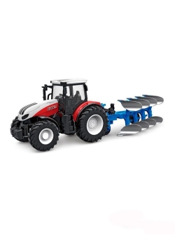 Радиоуправляемый фермерский трактор Korody с плугом 1/24 2.4G 6CH RTR - KR6638