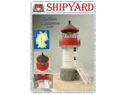 Сборная картонная модель Shipyard маяк Lighthouse Gellen (№39), 1/72 - ML039