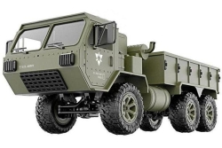 Радиоуправляемая машина Heng Long американский военный грузовик 6WD 2.4G 1/16 RTR - FY004A