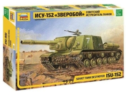 Модель Сборная ZVEZDA Советский истребитель танков ИСУ-152 "Зверобой", 1:35