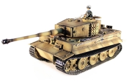 Радиоуправляемый танк Taigen Tiger 1 (поздняя версия) откат ствола (для ИК боя) V3 2.4G RTR 1:16 - TGIF3818-D1 3.0