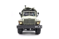 Радиоуправляемый внедорожник HENG LONG Советский военный грузовик Урал 4WD RTR масштаб 1:16 2.4G - HL3853B