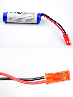Аккумулятор Li-Po 500mAh, 3.7V JST для Huina 1337, 1338, 1516, 1517, 1556, 1557, 1558, HNB13378
