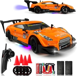Радиоуправляемая машина для дрифта Huang Bo Nissan GTR R35 4WD 1:14 - NORLIGA-RC-18D