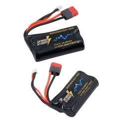 Аккумулятор Speed Storm Li-ion 18650 7.4V 2000 mAh разъем T-plug (Deans) - SS-2S2000-D