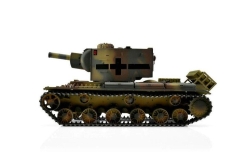 Радиоуправляемый танк Torro KV-2 1/16 ВВ-пушка, дым, зеленый V3.0 2.4G RTR TR11708-CA-3.0