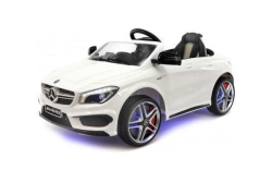 Детский электромобиль Mercedes CLA45 AMG LUXURY White 12V 2.4G - SX1538-E