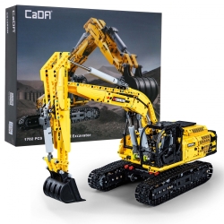 Конструктор CADA полнофункциональный экскаватор 1/20 (1702 детали) C61082W