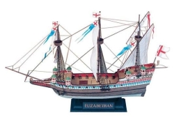Модель Сборная ZVEZDA Галеон Элизабет Эскадры Дрейка, под. набор, 1:200