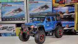 Радиоуправляемая машина краулер WLToys PRO Crawler 4X4 RTR 1/10 104006 Blue