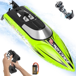 Радиоуправляемый катер Volantex RC Vector S зелёный Brushless 2.4G LiPo RTR - EXA79704RBLG