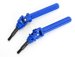 Карданные привода передние для Remo Hobby MMAX, EX3 1/10, тюнинг, синие, RP1955-BLUE