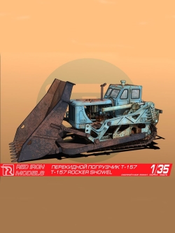 Сборная модель Red Iron Models Перекидной погрузчик Т-157, 1/35 - RIM35058