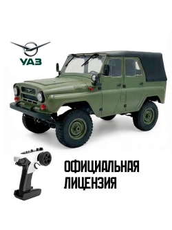 Радиоуправляемая машина УАЗ 469 зеленый 1:12 - WPLC94-GREEN