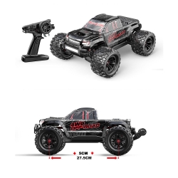 Радиоуправляемая машина монстр MJX Hyper Go 10208 (черный) Brushless 4WD 2.4G LED 1/10, без ЗУ и акб - MJX-10208-BLACK