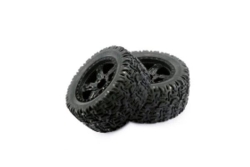 Колеса для Remo Hobby MMAX, EX3 1/10, черные. P1953