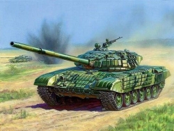 Модель Сборная ZVEZDA Российский танк с активной броней Т-72Б, 1:35