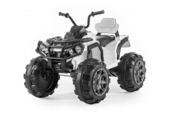 Детский квадроцикл Grizzly ATV White 12V с пультом управления 2.4G- BDM0906