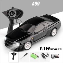Радиоуправляемая машина для дрифта LD RC масштаб 1:18 2WD 2.4G R34 Skyline GT-R A99 Black
