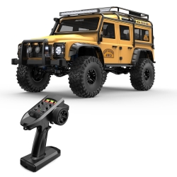 Радиоуправляемая машина краулер MJX Defender Hyper Go 1/8 Трофи модель Brushless 4WD 2.4G LED - MJX-H8H-YELLOW