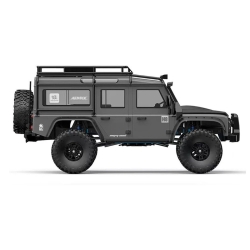 Кузов для автомодели MJX H8H в сборе, серый с комплектом подсветки, P8HB-G