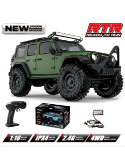 Радиоуправляемый краулер HB Wrangler (32 см, 4WD, 1:16) - HB-R1605