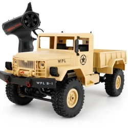 Радиоуправляемая машина WPL B-14R военный грузовик (песочный) 1/16 2.4G RTR B-14R-Y