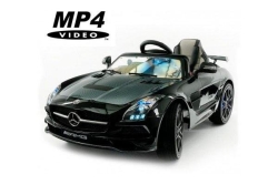 Детский электромобиль Mercedes-Benz SLS AMG Black Carbon Edition - SX128-S