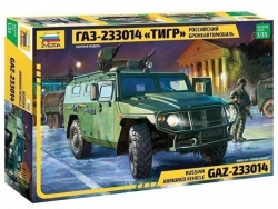 Модель сборная ZVEZDA Российский бронеавтомобиль ГАЗ ТИГР , 1:35
