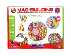 Магнитный конструктор Mag-Building 58 деталей
