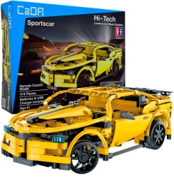 Радиоуправляемый конструктор CaDA Technic спортивная машина (419 деталей) C51008W