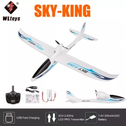 Радиоуправляемый самолет WL Toys F959S Sky King 6-AXIS GYRO 2.4G - F959S-BLUE