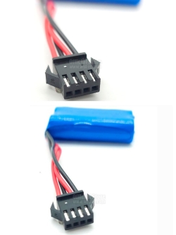Аккумулятор Li-Ion 500mAh, 7.4V для автомоделей WPL, WPL-ABC024-4P