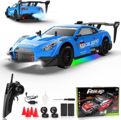 Радиоуправляемая машина для дрифта Huang Bo Nissan GTR R35 4WD 1:14 - NORLIGA-RC-18C