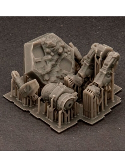 Сборная модель Red Iron Models Миниатюра для настольных игр боевой робот «Грозный», 1/285 - RIM28501