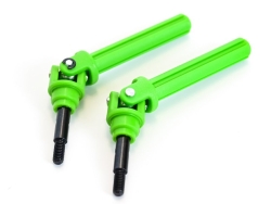 Карданные привода передние для Remo Hobby MMAX, EX3 1/10, тюнинг, зеленые,