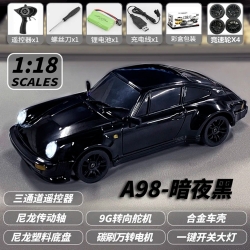 Радиоуправляемая машина для дрифта LD RC масштаб 1:18 2WD 2.4G Porsche 911 - 1898-Light Black