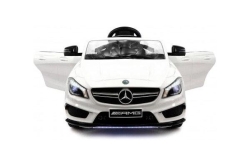 Детский электромобиль Mercedes CLA45 AMG LUXURY White 12V 2.4G - SX1538-E