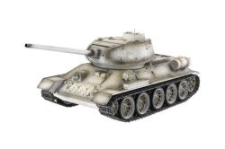 Радиоуправляемый танк Taigen 1/16 T34-85 (СССР) (для ИК танкового боя) V3 2.4G (зимний) TG3909-1S-IR3.0