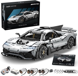 Радиоуправляемый конструктор CADA гоночный автомобиль Mercedes-AMG ONE, 4WD, 3295 элементов - C61503W