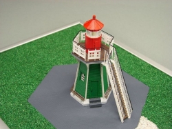 Сборная картонная модель Shipyard маяк Bunthauser Spitze Lighthouse (№54), 1/87 - MK023