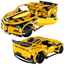 Радиоуправляемый конструктор CaDA Technic спортивная машина (419 деталей) C51008W