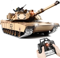 Радиоуправляемый танк Heng Long US M1A2 Abrams UpgA V7.0 масштаб 1:16 RTR 2.4G - 3918-1UpgA V7.0